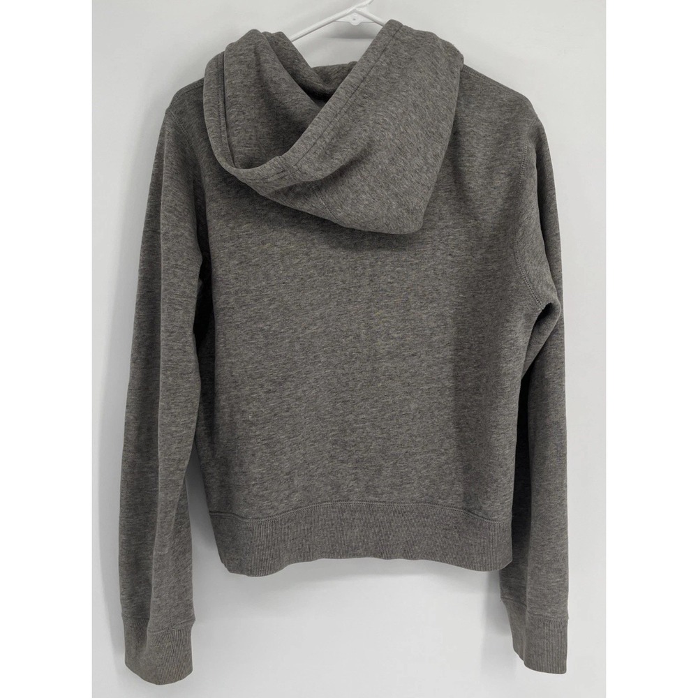 Polo Ralph Lauren Womens LG Hoodie Full Zip Fleece Sweatshirt Heather Gray EUC - Picture 4 of 8